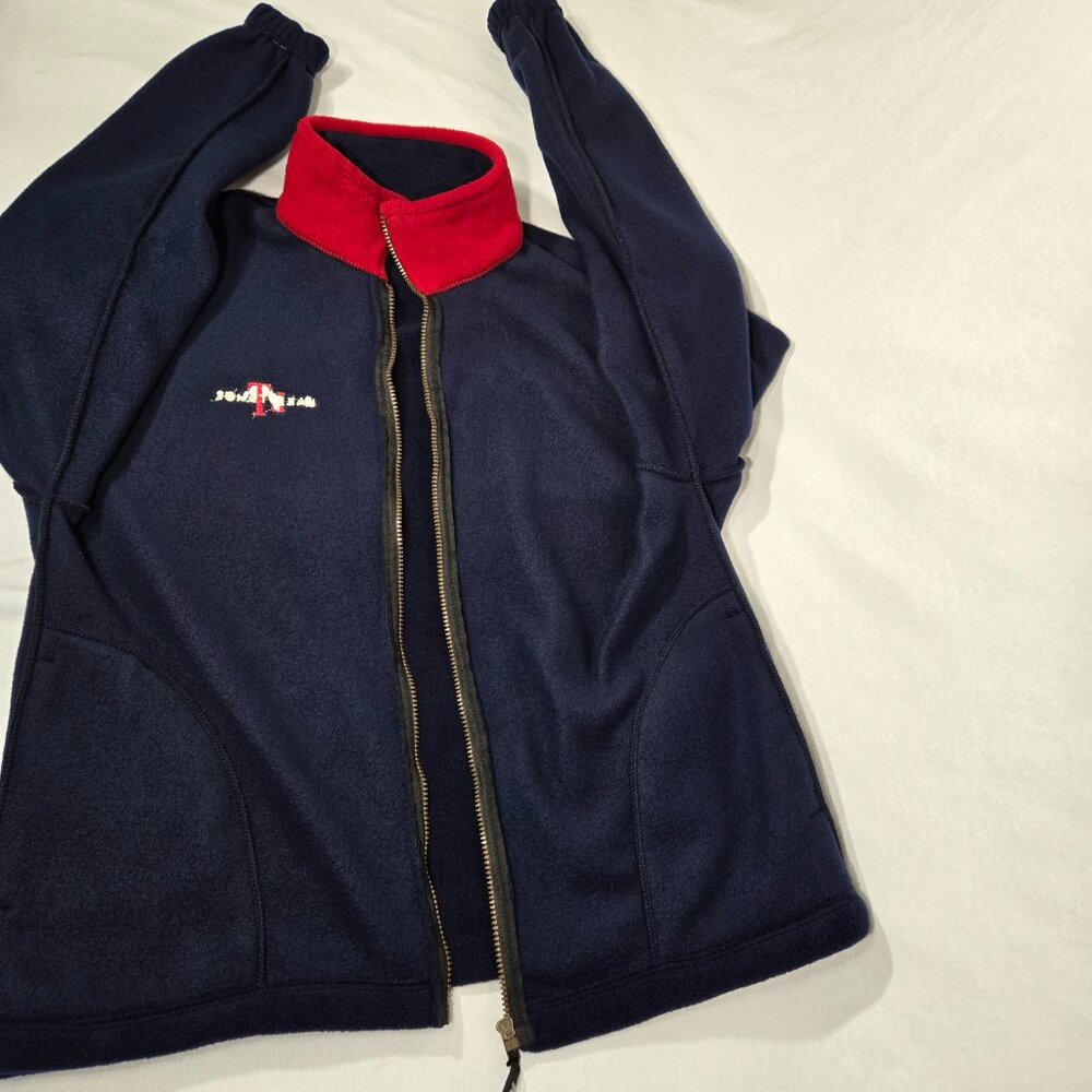 U.S.A. Vintage ANDY'S Blue "LAKE TAHOE" Full-Zip Fleece Jacket OVERSIZED Size M. - Picture 11 of 17